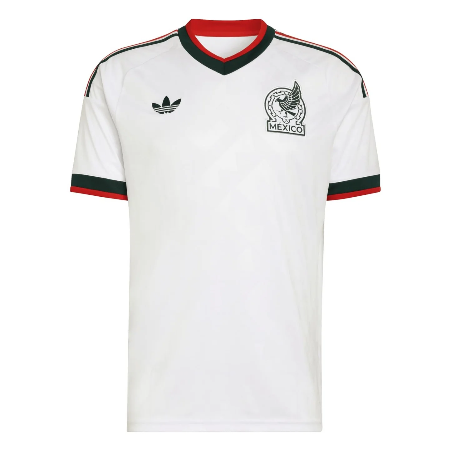 Camiseta de la Segunda Equipación Auténtica de la Seleccion Méxicana 2026, Mexico color Blanco - Hombre