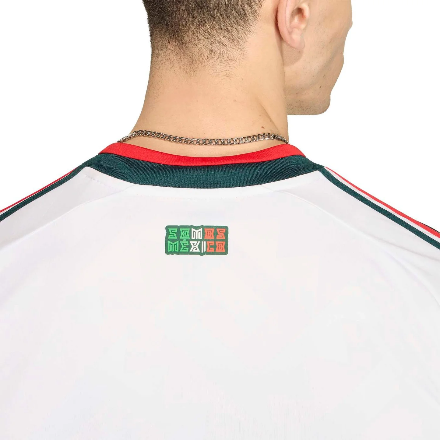 Camiseta de la Segunda Equipación Auténtica de México blanca 2026 - Hombre 4