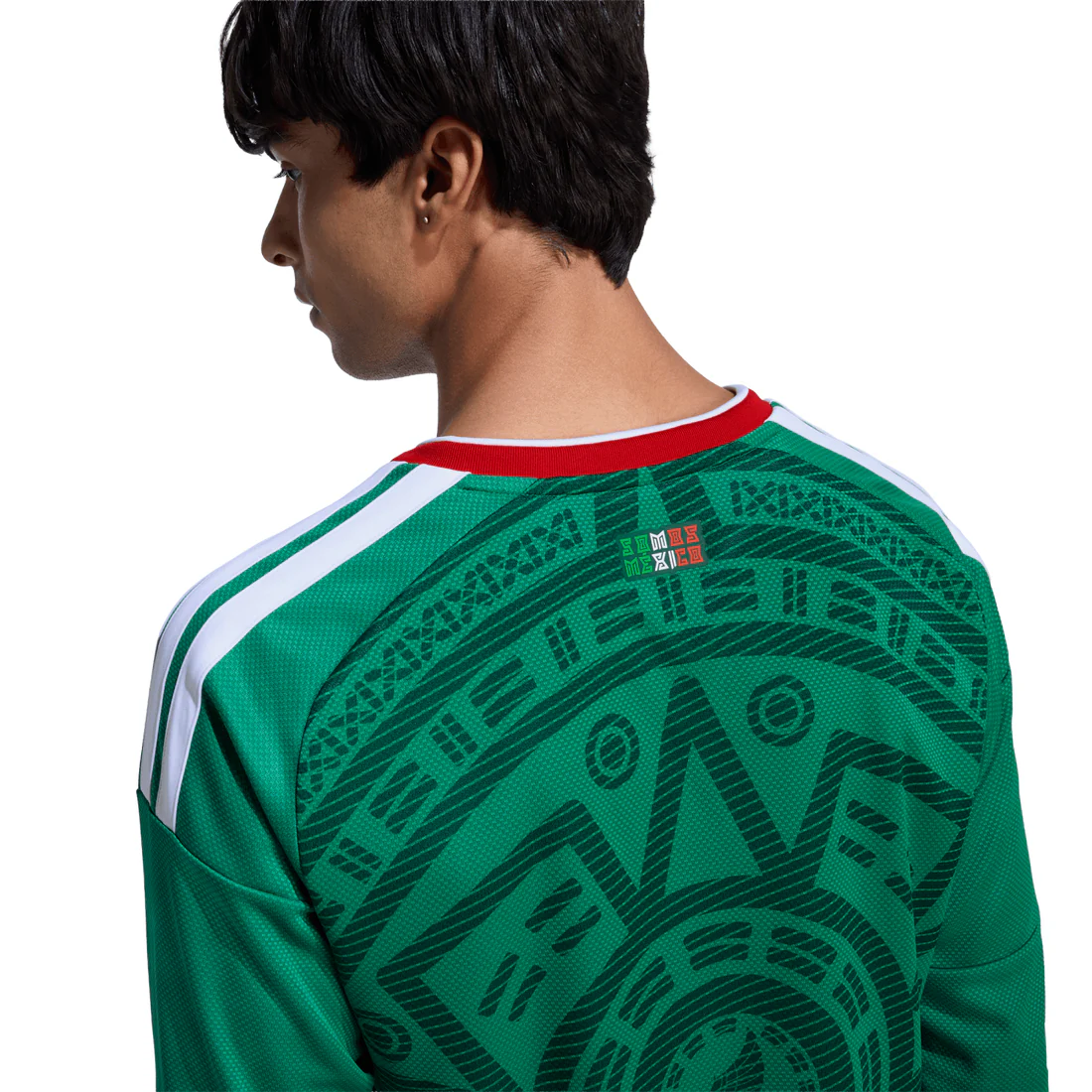 Camiseta de la Primera Equipación Auténtica de México 2026 manga larga - Hombre 3
