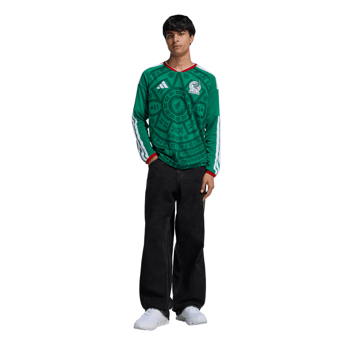 Camiseta de la Primera Equipación Auténtica de México 2026 manga larga - Hombre 4
