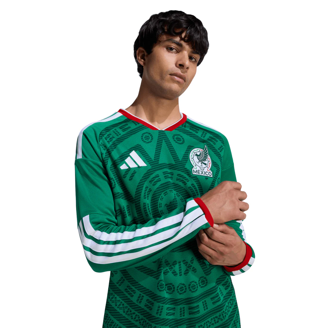 Camiseta de la Primera Equipación Auténtica de México 2026 manga larga - Hombre 6
