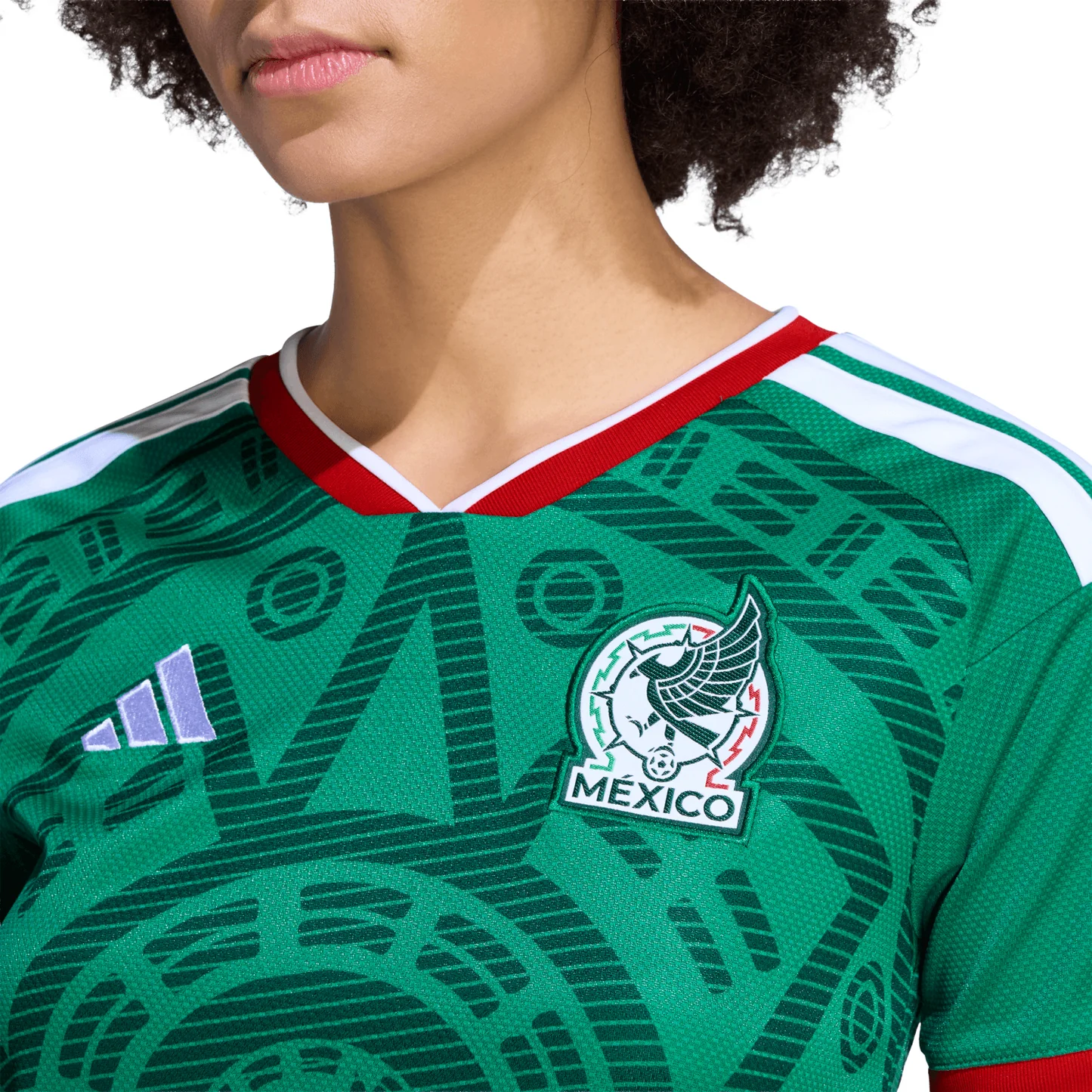 Camiseta de la Primera Equipación Auténtica de México Verde 2026 - Mujer 6