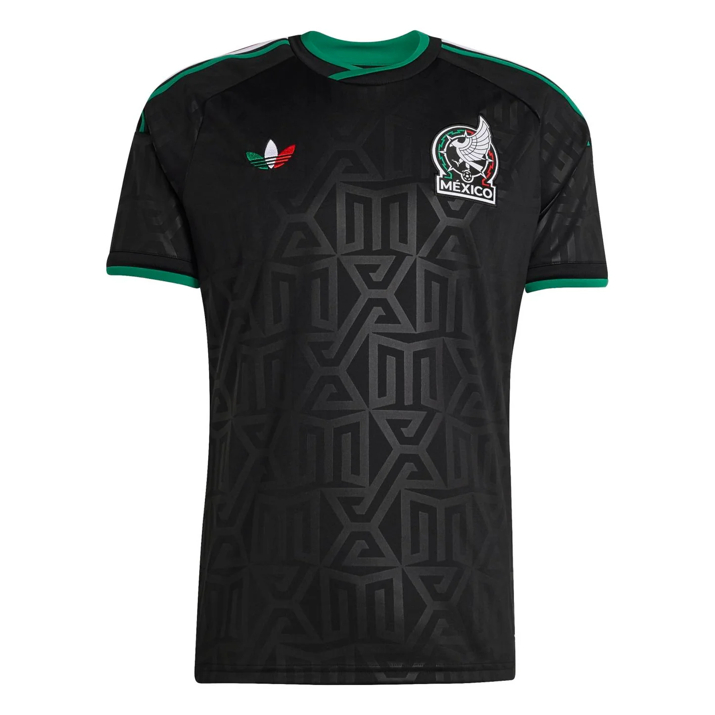 Camiseta de la Tercera Equipación, color negro Auténtica de México 2026 - Hombre