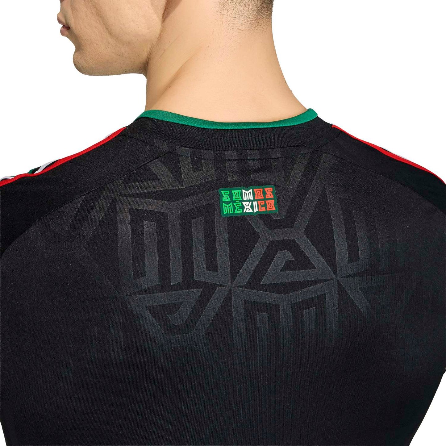 Camiseta de la Tercera Equipación, color negro Auténtica de México 2026 - Hombre 4