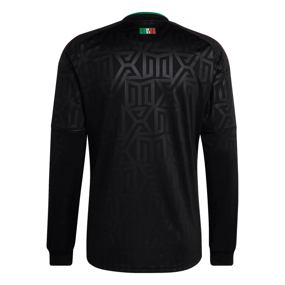 Camiseta Mexico de la Tercera Equipación, color negro Manga Larga Auténtica de México 2026 - Hombre 2