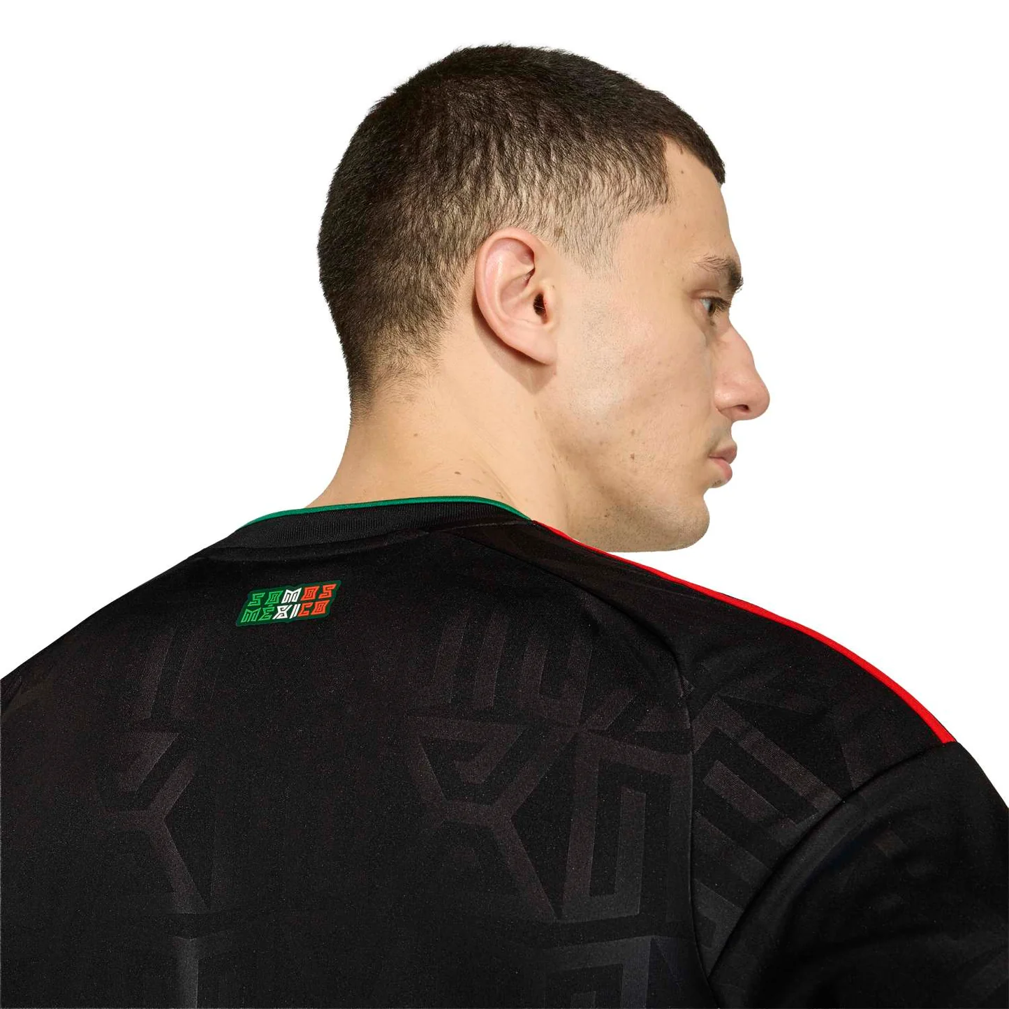 Camiseta Mexico de la Tercera Equipación, color negro Manga Larga Auténtica de México 2026 - Hombre 5