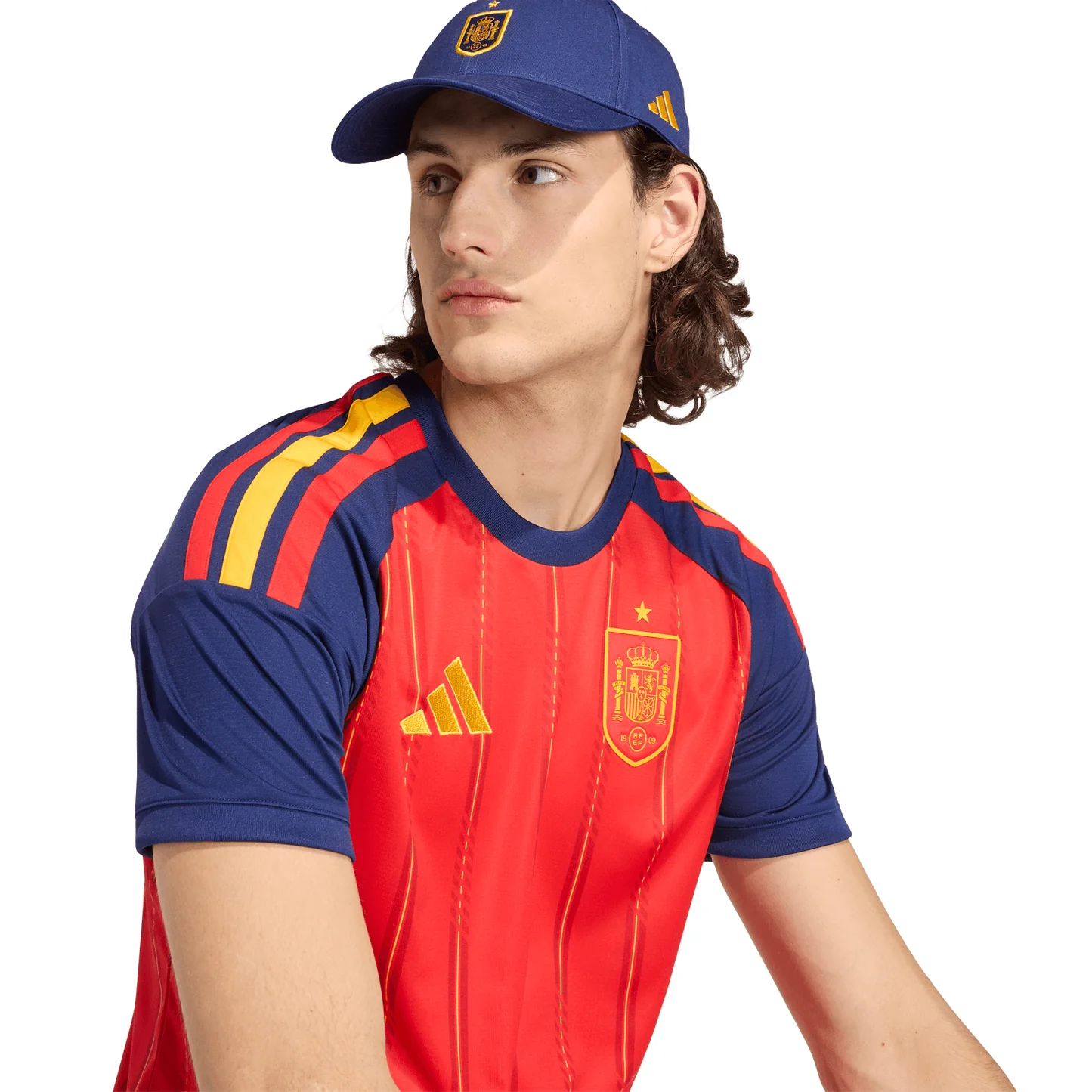 Camiseta de la Primera Equipación de España Local Mundial 5